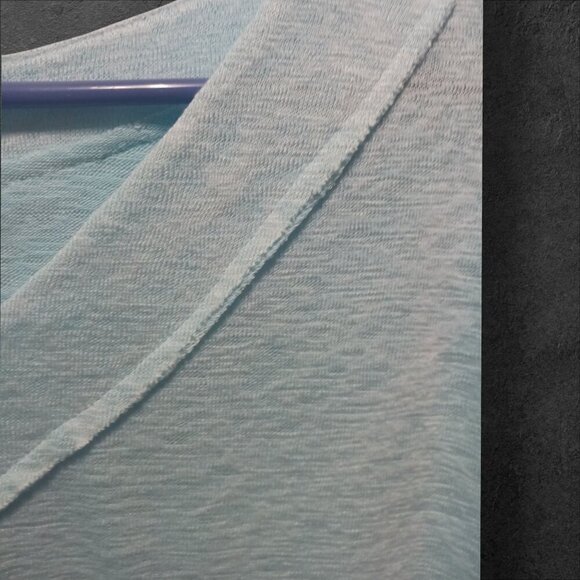 Cherish Light Blue V-Neck Short Sleeve Top Small size - Picture 4 of 9